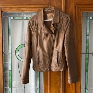 BB Dakota Brown Leather Jacket